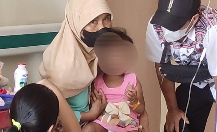 RA, balita korban penganiayaan di Blitar dirawat di RSUD Ngudi Waluyo