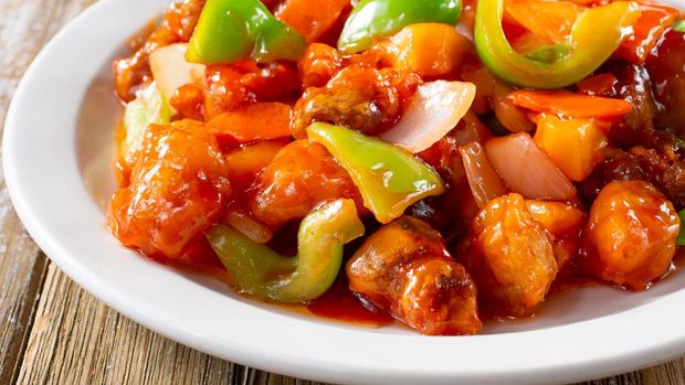 Resep Ayam Asam Manis