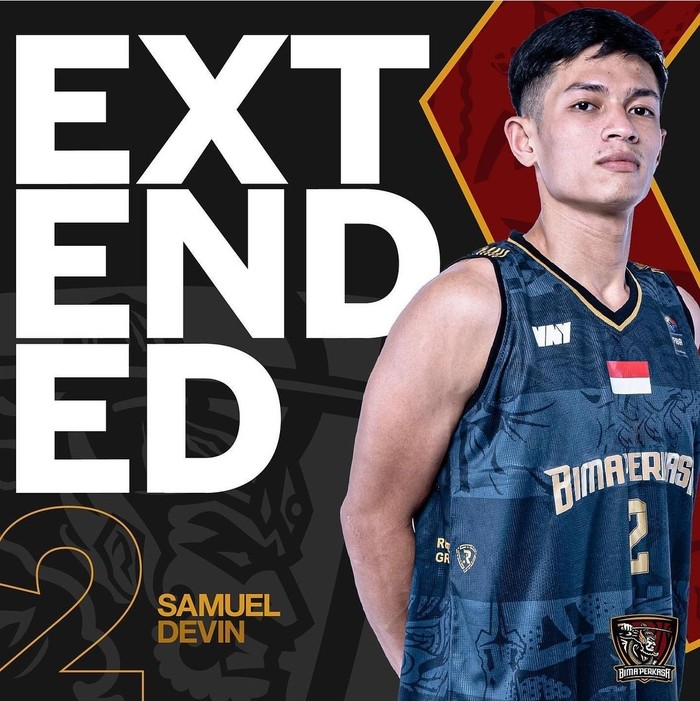 Samuel Devin bertahan di Bima Perkasa Jogja.