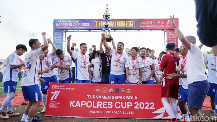 Tanete Riattang A Juara Kapolres Cup