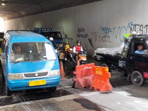 PUPR: Penanganan Sementara Kerusakan Tutup Got Underpass Jl Sholis Selesai