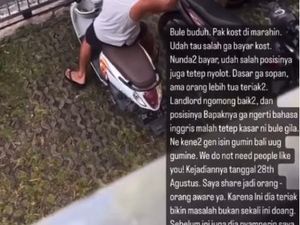 Heboh Bule Lebanon Mencak-mencak Pemilik Kos di Kuta