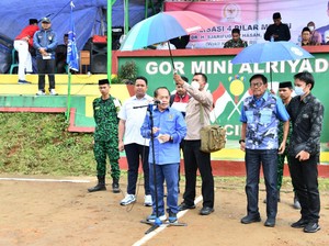 Sosialisasi 4 Pilar MPR di Cipanas Digelar Lewat Turnamen Futsal