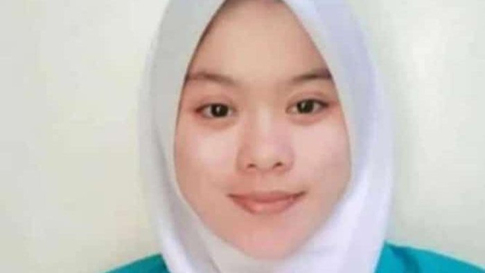 Zahra, mahasiswi UMS yang dilaporkan hilang.