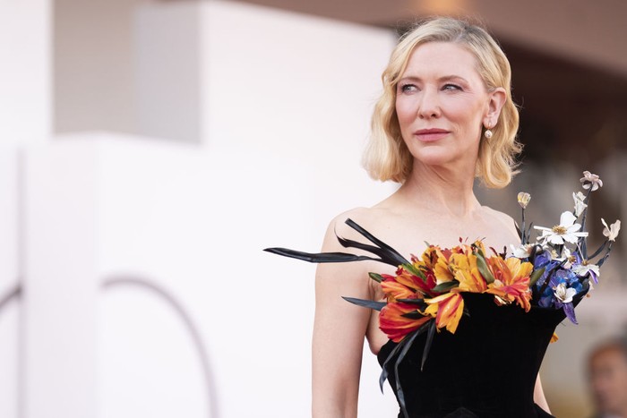 VENICE, ITALY - SEPTEMBER 01 : Cate Blanchett attends the red carpet of the movie 
