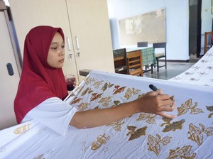 Batik Sasambo SMKN 5 Mataram Tembus Pasar Global, Dikenal sampai Arab