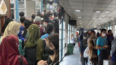 Before After Halte Harmoni, Kini Tanpa Kedai Kopi Usai Dikritik