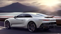 Berbeda dengan Bacalar yang dihadirkan tanpa atap menampilkan bodi bergaya barchetta, Batur dihadirkan dengan bergaya coupé hard-top yang ramping, ditandai dengan bahasa desain baru dan kesan minimalis layaknya mobil listrik Bentley di masa mendatang. Foto: doc. Bentley