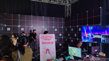 Selain itu, juga ada pertemuan antara startup Indonesia dengan investor global. Foto: (Panji Saputro/detikINET).