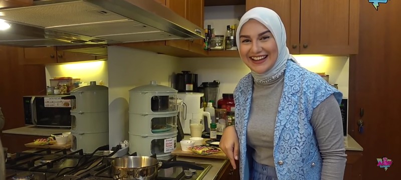 Potret Dapur Irish Bella dan Ammar Zoni yang Kece Minimalis