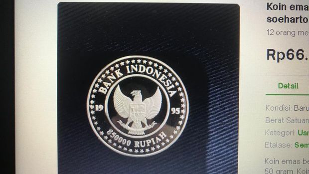 Koin Kuno Uang Rupiah Khusus