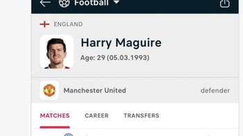 Kunci kemenangan MU karena Harry Maguire tidak main. Foto: Twitter
