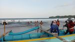 Jaring Arad, Menangkap Ikan Cara Nelayan Klasik di Batukaras