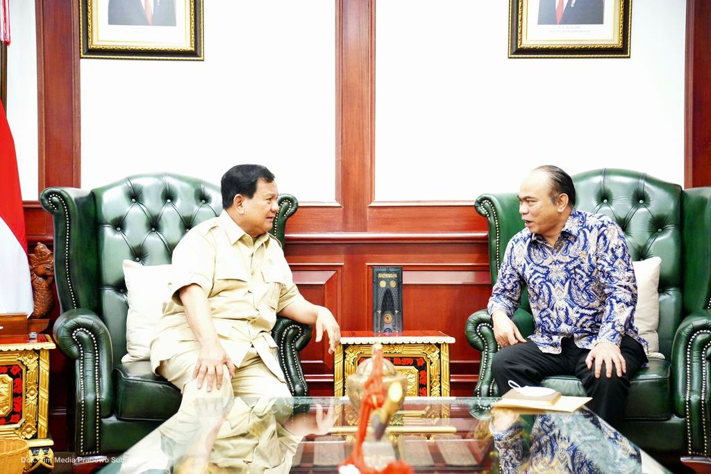 Prabowo bertemu Budi Arie Setiadi (dok. Tim Media Prabowo).