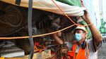 Momen Rangkaian Kereta Cepat Tiba di Tanjung Priok, Ini Buktinya