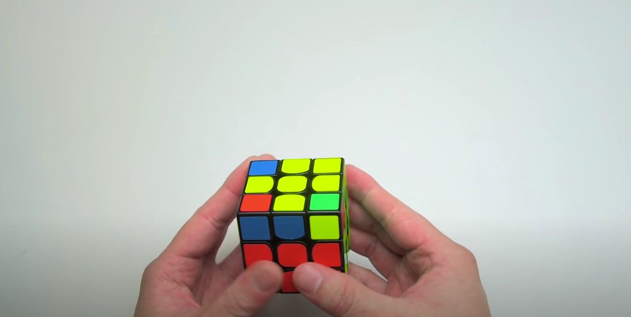Ilustrasi rumus rubik 3x3.