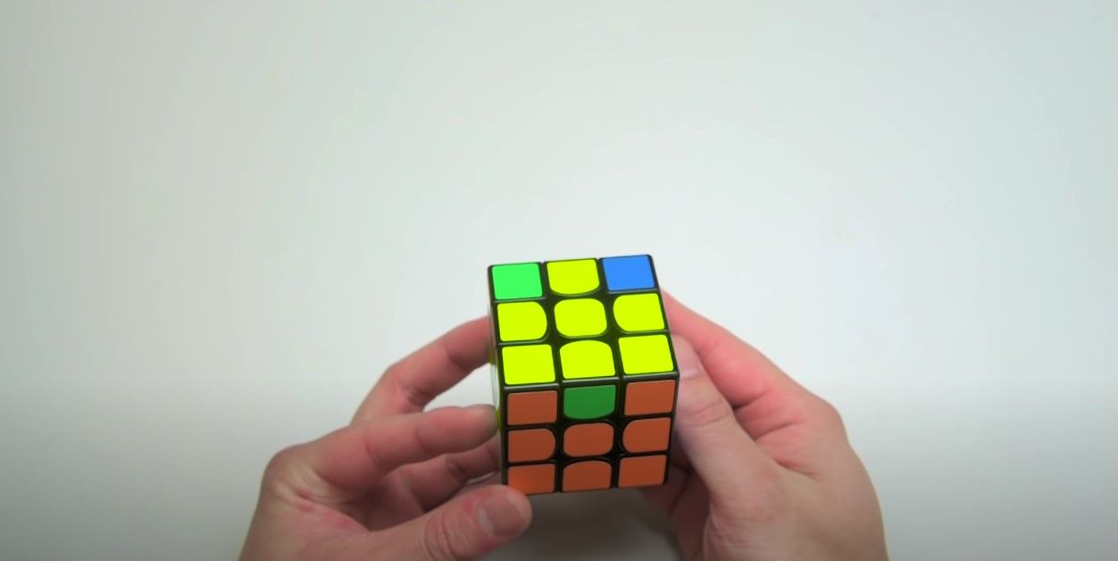 Ilustrasi rumus rubik 3x3.