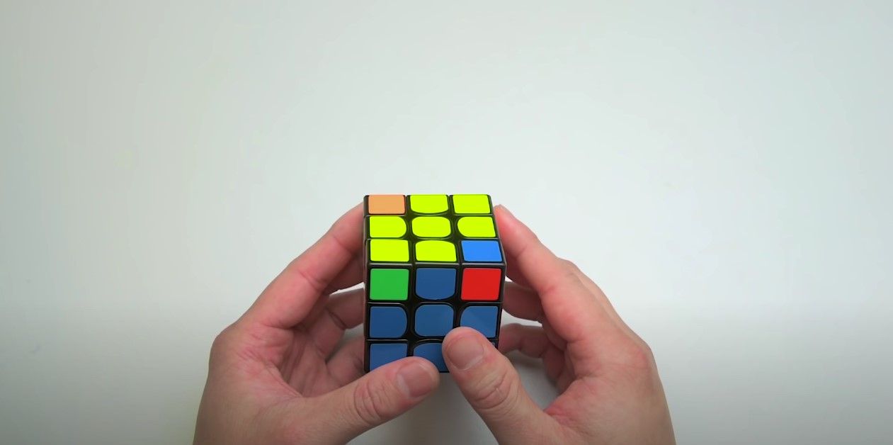 Ilustrasi rumus rubik 3x3.