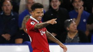 Begini Ekspresi Sancho, Pahlawan Kemenangan MU atas Leicester