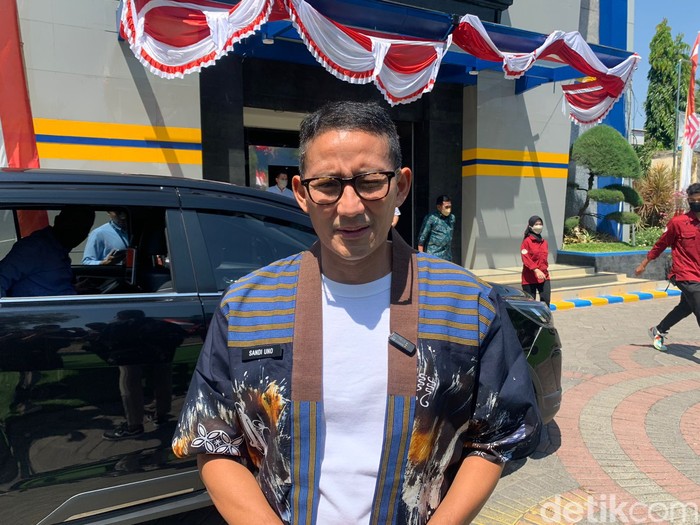 sandiaga saat di kampus B