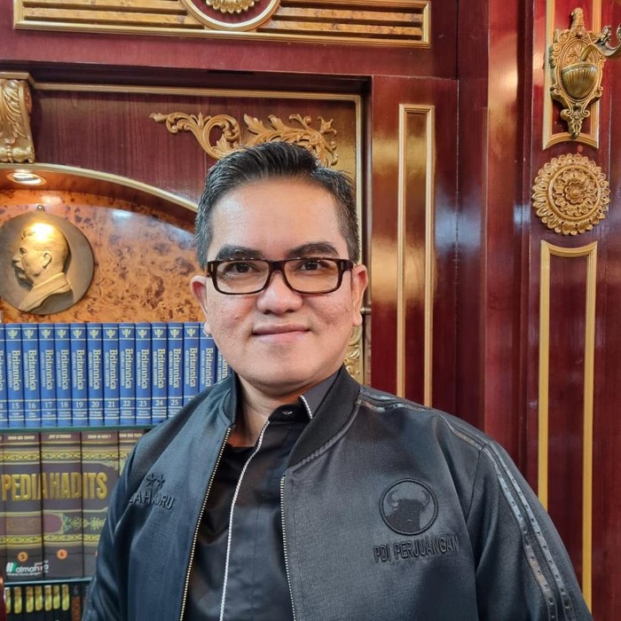 Sekretaris Umum Bamusi DPP PDI Perjuangan Nasyirul Falah Amru atau Gus Falah