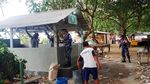 Serbuan Karya Bakti TNI AL di Lombok