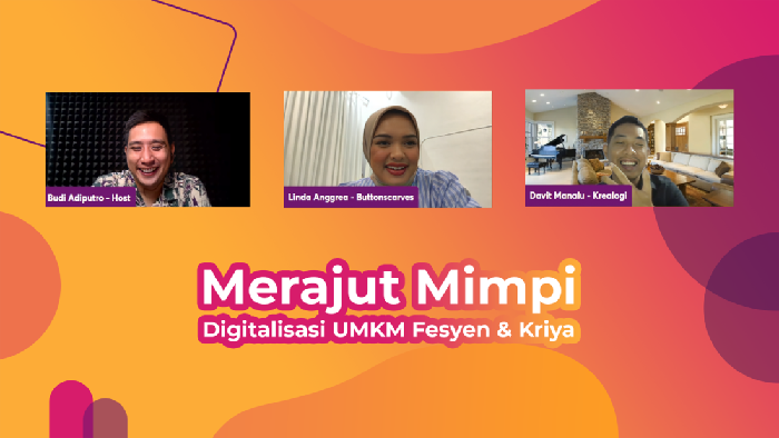 Talkshow Pahlawan Digital UMKM bertajuk 