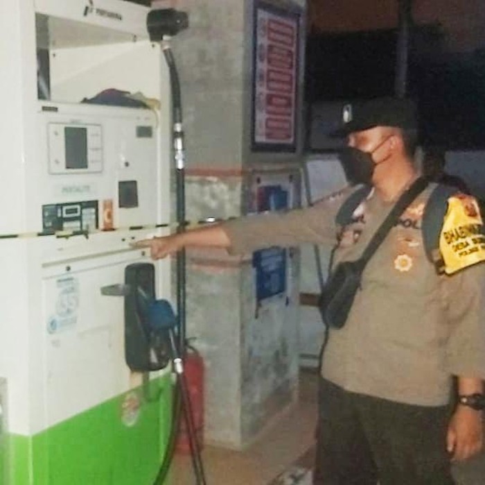 viral bbm campur air di banyuwangi