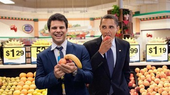 Bareng Barak Obama. Foto: Average Rob