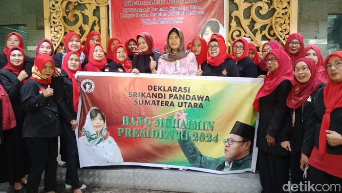 Deklarasi Cak Imin Capres 2024 di Medan (Ahmad Arfah/detikSumut)