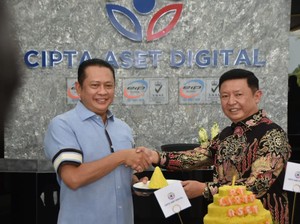 Bamsoet Resmikan Kantor Penambang Kripto Terbesar di Indonesia