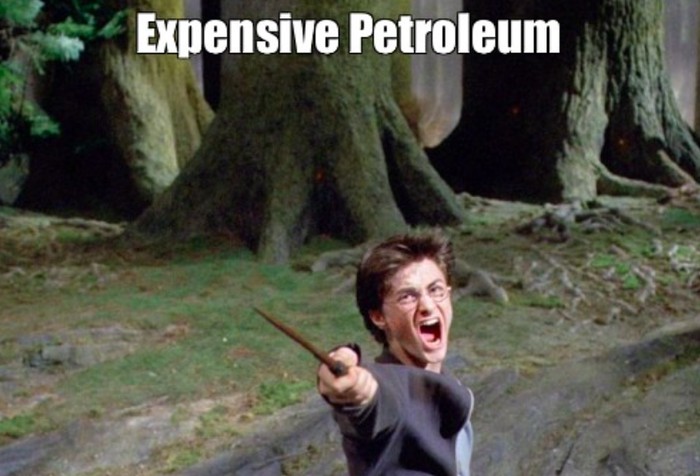 Harga BBM Naik, "Expensive Petroleum!"