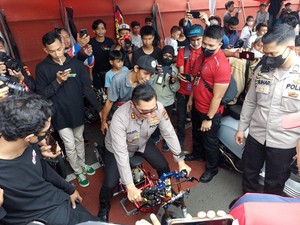 Saat Kapolda Metro Jajal Motor Ceper di Street Race Benyamin Sueb