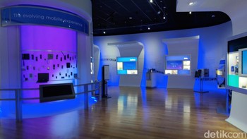 Qualcomm Museum bukan objek wisata secara umum, namun mereka kerap menerima kunjungan tamu atau karya wisata sekolah. Foto: Fitraya Ramadhanny/detikcom