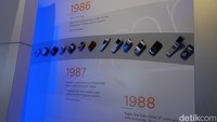 Museum Qualcomm di San Diego, California, AS. Menyimpan telepon CDMA pertama, telepon Presiden AS dan helikopter Mars.
