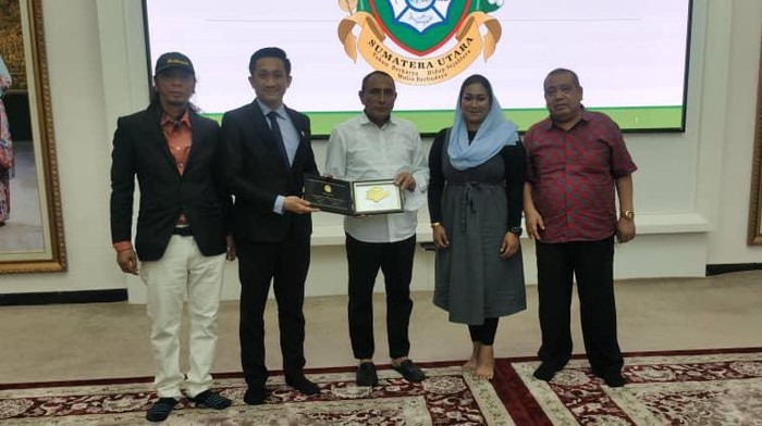 Pertemuan Gubsu Edy dengan investor asal Malaysia. (Foto: Istimewa)