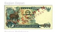 Rp 500/Tahun emisi 1988. Tanggal pencabutan 25 September 1995.Foto: Dok. Bank Indonesia