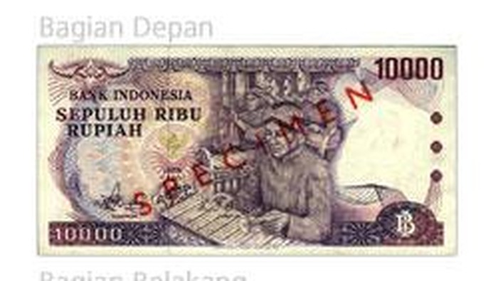 Uang kertas Rupiah yang ditarik dari peredaran, tidak berlaku lagi Uang kertas Rupiah yang ditarik dari peredaran, tidak berlaku lagi