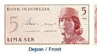 Rp 0,05/Tahun emisi 1964 - Dwikora. Tanggal pencabutan 15 November 1996.Foto: Dok. Bank Indonesia