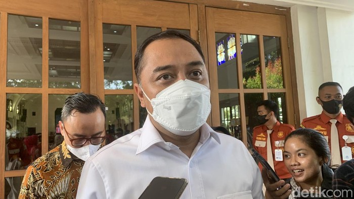 Wali Kota Surabaya Eri Cahyadi ditemui di Balai Kota Surabaya