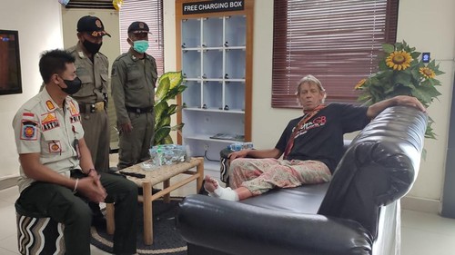 WNA Australia Donaldson James Wheatley (59) telantar di Badung kini di Rudenim