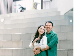 8 Foto Terbaru Puput Pemotretan Bareng Ahok, BB Turun 20 Kg Bikin Pangling