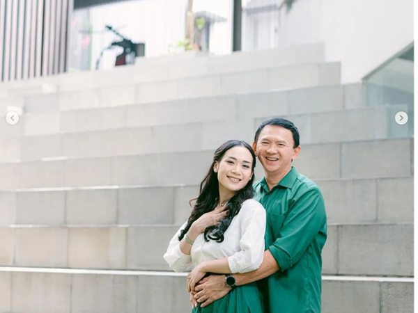 8 Foto Terbaru Puput Pemotretan Bareng Ahok, BB Turun 20 Kg Bikin Pangling