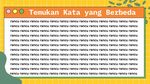 Yakin Punya Mata yang Tajam? Ikuti Tes Ini dan Temukan Kata yang Berbeda