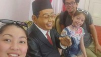 Darah seni Nada Tarina Putri turun dari kedua orang tuanya. Diketahui ibunda Nada Tarina Putri juga seorang penari. Foto: dok. Instagram Bheben T-Five