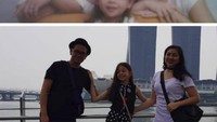 Nada Tarina Putri lahir di Jakarta pada 10 Agustus 2009 dari pasangan Hans Boyke Marsianno (Bheben) dan Azalea Carolina. Foto: dok. Instagram Bheben T-Five