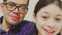 Senyum Nada Tarina Putri bersama sang ayah, Bheben, Foto: dok. Instagram Bheben T-Five