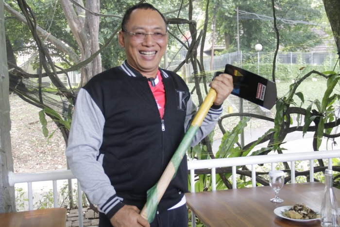 Dukung UMKM, Begini Cara Walkot Promosikan Cangkul Buatan Cilegon