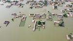 Foto Satelit Banjir di Pakistan Membentuk Danau Raksasa