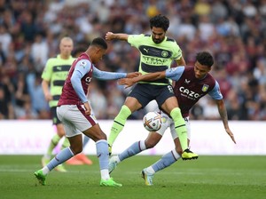 Aston Villa Vs Man City: Haaland dkk Ditahan Imbang 1-1